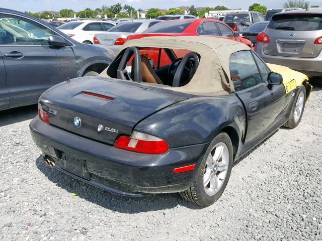 4USCN334X2LM05406 - 2002 BMW Z3 2.5 TWO TONE photo 4