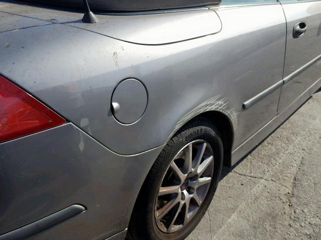 YS3FD75Y746008033 - 2004 SAAB 9-3 ARC GRAY photo 9