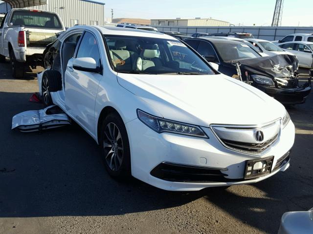 19UUB1F59FA012799 - 2015 ACURA TLX TECH WHITE photo 1