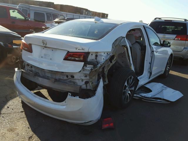 19UUB1F59FA012799 - 2015 ACURA TLX TECH WHITE photo 4