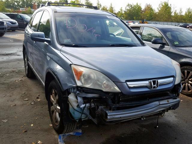 5J6RE48708L018469 - 2008 HONDA CR-V EXL BLUE photo 1