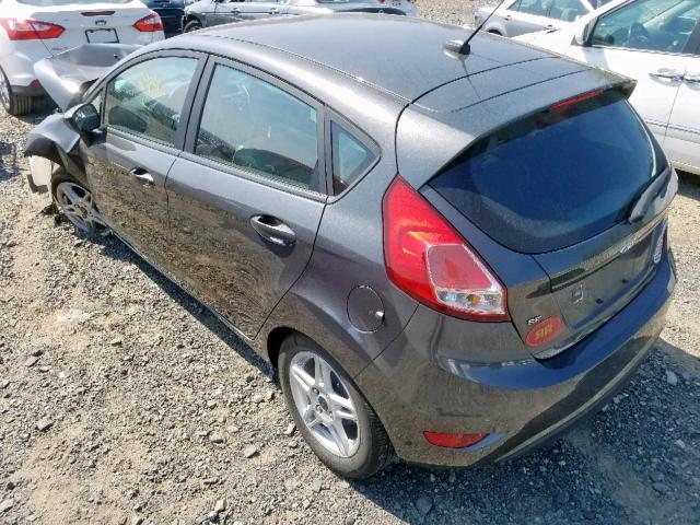 3FADP4EJ0HM161369 - 2017 FORD FIESTA SE GRAY photo 3