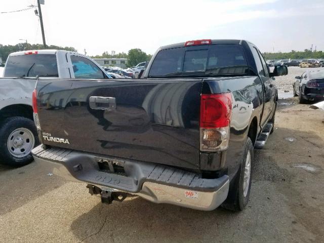 5TFRV54117X027329 - 2007 TOYOTA TUNDRA DOU BLACK photo 4