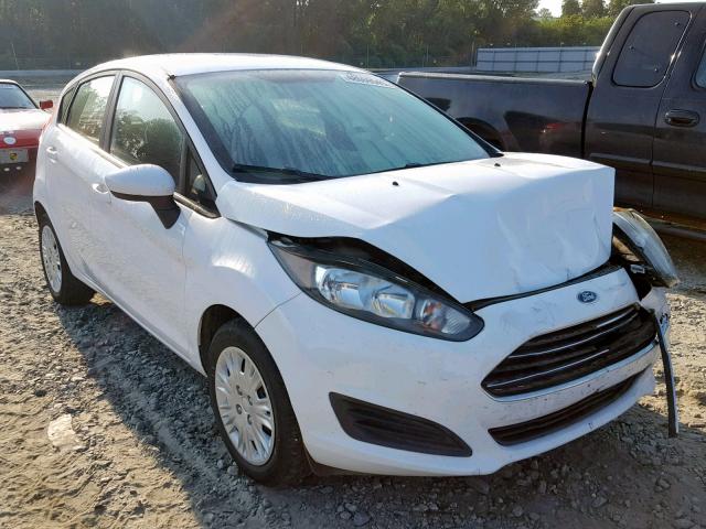 3FADP4TJ5GM170876 - 2016 FORD FIESTA S WHITE photo 1