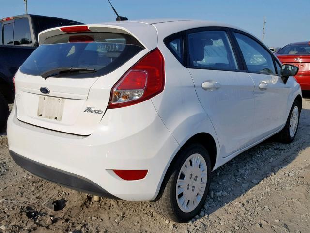 3FADP4TJ5GM170876 - 2016 FORD FIESTA S WHITE photo 4