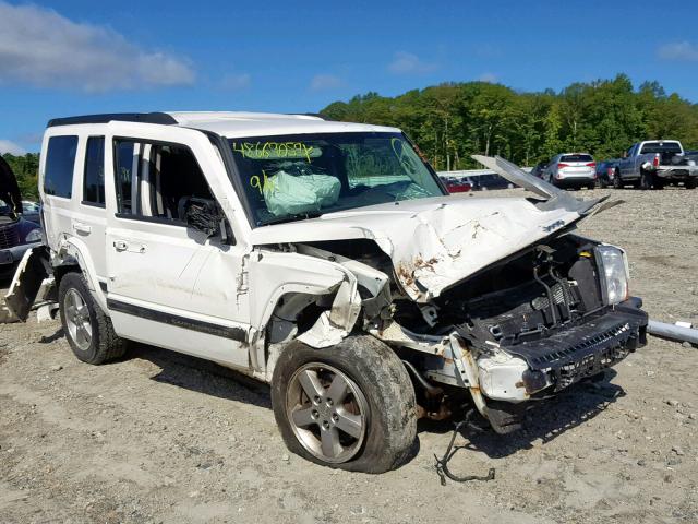 1J8HG48N58C163428 - 2008 JEEP COMMANDER თეთრი ფოტო 1