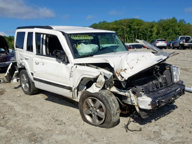1J8HG48N58C163428 - 2008 JEEP COMMANDER თეთრი ფოტო 9
