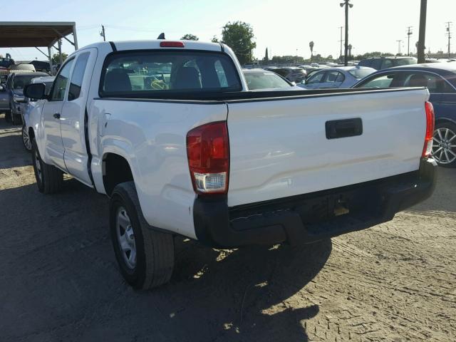 5TFRX5GN5HX080691 - 2017 TOYOTA TACOMA ACC თეთრი ფოტო 3