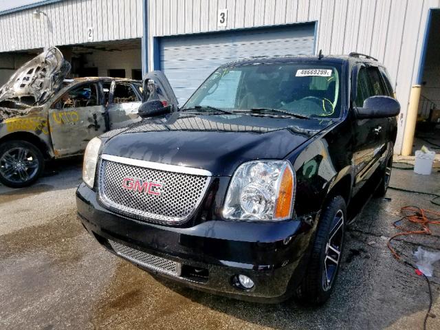 1GKFK13037J397069 - 2007 GMC YUKON BLACK photo 2