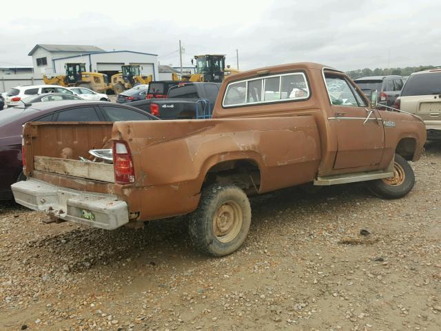 W14JF9C166367 - 1979 DODGE POWER WAGO BROWN photo 10