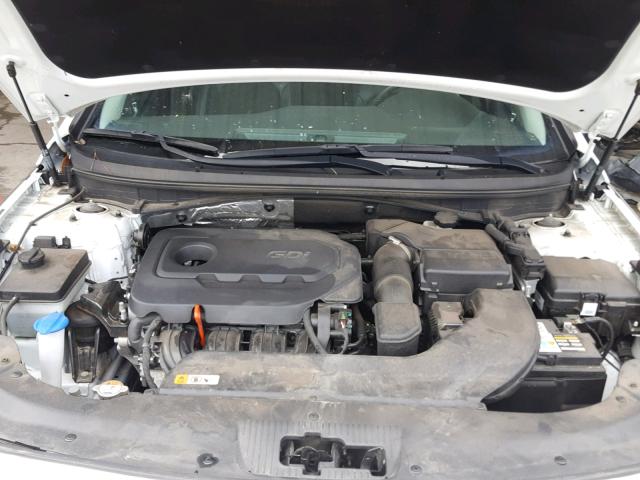 5NPE34AFXFH052027 - 2015 HYUNDAI SONATA SPO WHITE photo 7