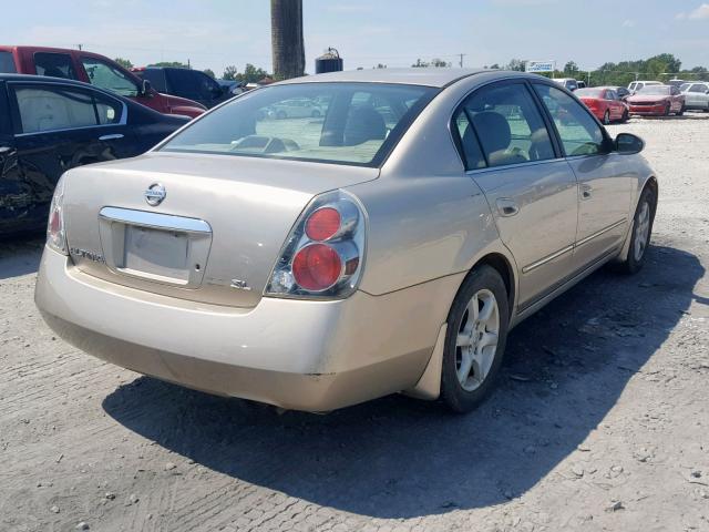 1N4AL11D55C386140 - 2005 NISSAN ALTIMA S GOLD photo 4