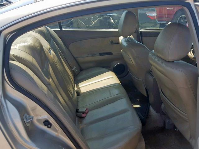 1N4AL11D55C386140 - 2005 NISSAN ALTIMA S GOLD photo 6