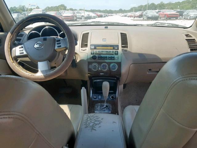 1N4AL11D55C386140 - 2005 NISSAN ALTIMA S GOLD photo 9