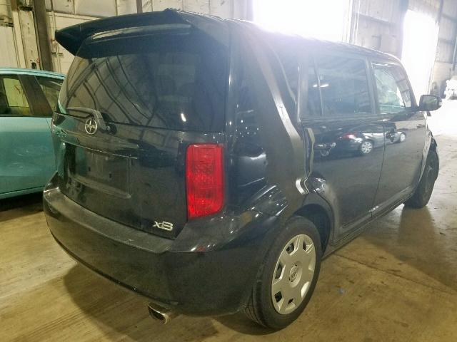 JTLKE50E881020803 - 2008 TOYOTA SCION XB Қара фото 4