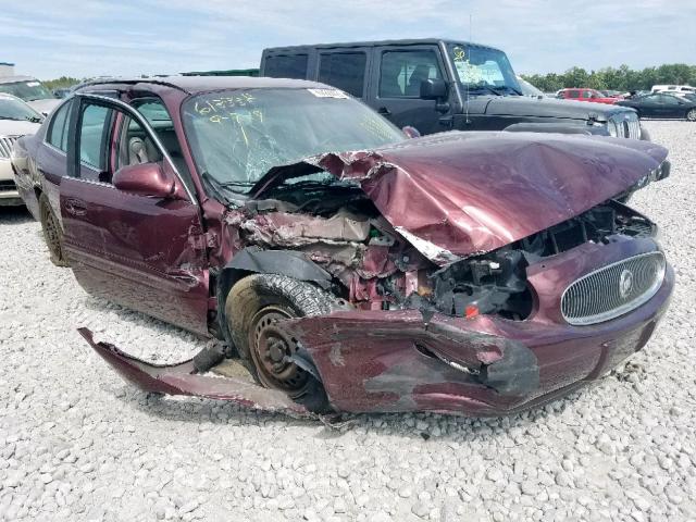 1G4HP52K35U227964 - 2005 BUICK LESABRE CU RED photo 1