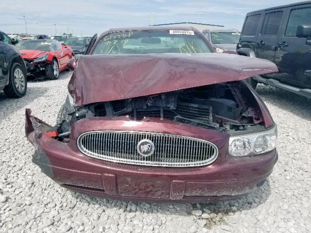 1G4HP52K35U227964 - 2005 BUICK LESABRE CU RED photo 9