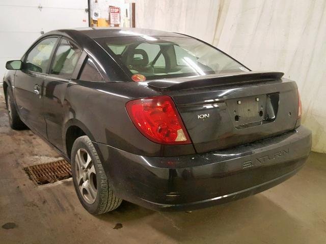 1G8AW12F15Z164882 - 2005 SATURN ION LEVEL BLACK photo 3