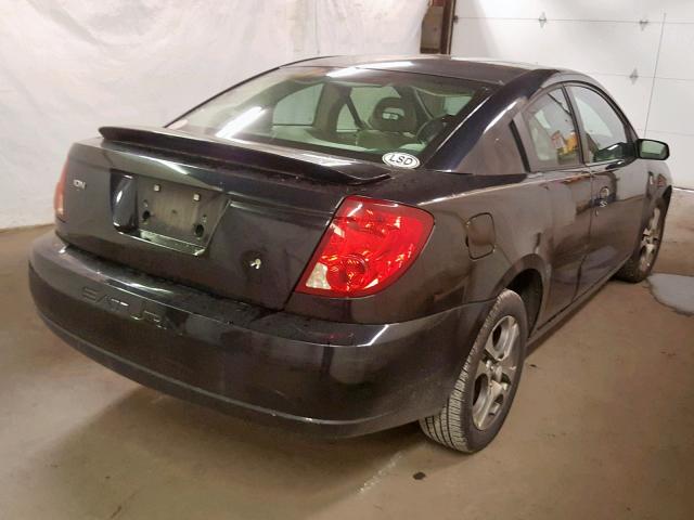 1G8AW12F15Z164882 - 2005 SATURN ION LEVEL BLACK photo 4
