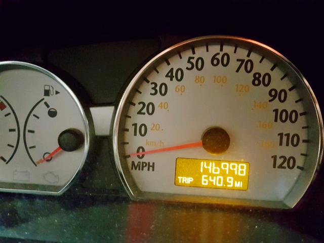 1G8AW12F15Z164882 - 2005 SATURN ION LEVEL BLACK photo 8