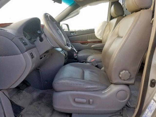 5TDBA22C54S011314 - 2004 TOYOTA SIENNA XLE SILVER photo 5