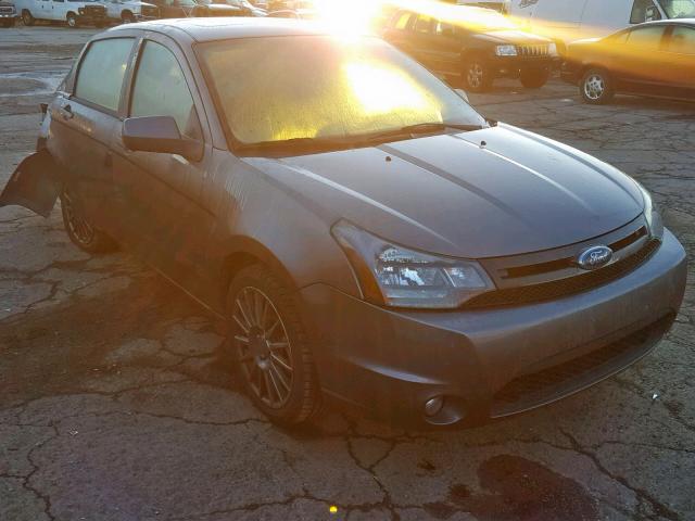 1FAHP3GNXAW132799 - 2010 FORD FOCUS SES GRAY photo 1