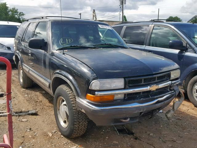 1GNDT13W9X2144120 - 1999 CHEVROLET BLAZER BLACK photo 1