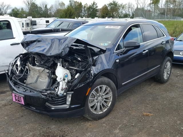 1GYKNDRS2HZ222059 - 2017 CADILLAC XT5 LUXURY BLACK photo 2