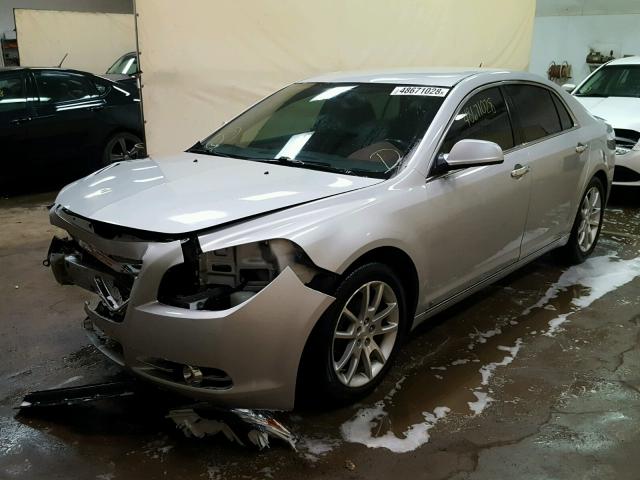 1G1ZK57B094242985 - 2009 CHEVROLET MALIBU LTZ SILVER photo 2