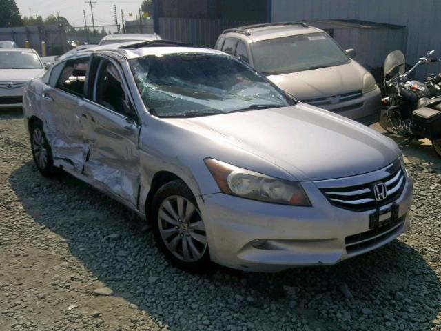 1HGCP3F80BA002191 - 2011 HONDA ACCORD EXL SILVER photo 1