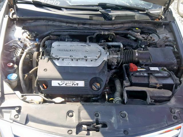 1HGCP3F80BA002191 - 2011 HONDA ACCORD EXL SILVER photo 7