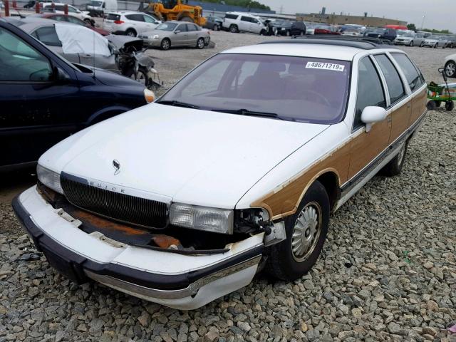 1G4BR82P1RR418594 - 1994 BUICK ROADMASTER BROWN photo 2