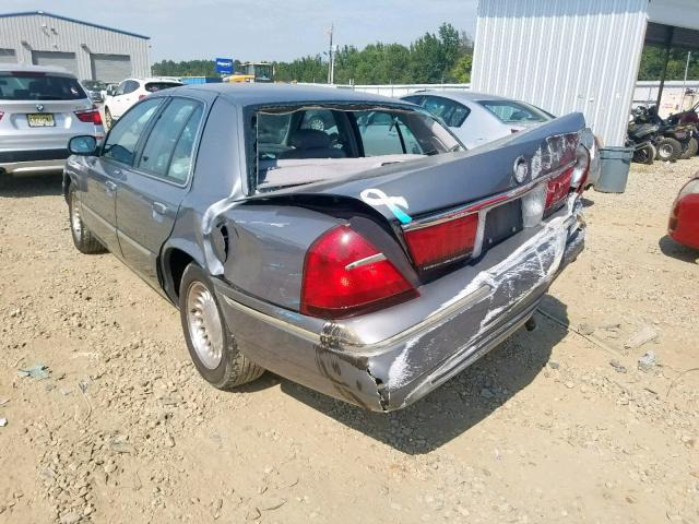 2MEFM75W6WX625595 - 1998 MERCURY GRAND MARQ SILVER photo 3