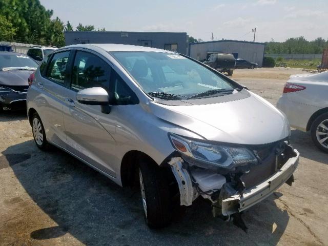 3HGGK5H57FM748452 - 2015 HONDA FIT LX SILVER photo 1