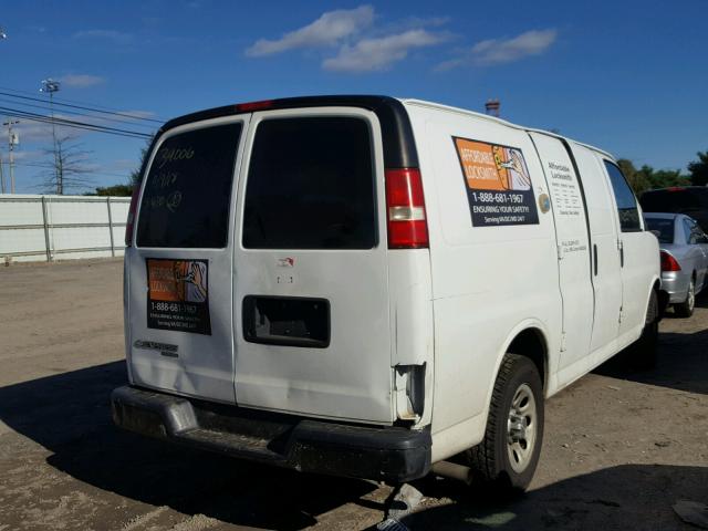 1GCSGAFXXC1115914 - 2012 CHEVROLET EXPRESS G1 WHITE photo 4