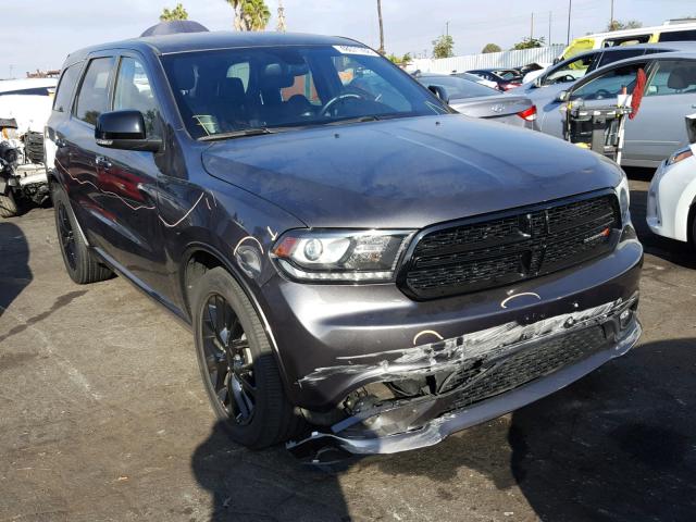 1C4SDHCT1GC449102 - 2016 DODGE DURANGO R/ GRAY photo 1