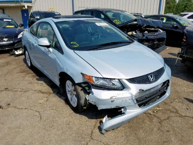 2HGFG3B14CH521723 - 2012 HONDA CIVIC EXL 蓝色 照片 1