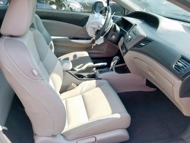 2HGFG3B14CH521723 - 2012 HONDA CIVIC EXL 蓝色 照片 5