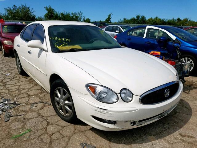 2G4WD552071246725 - 2007 BUICK LACROSSE C WHITE photo 1