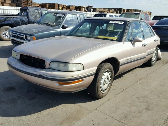 1G4HP52K4WH495285 - 1998 BUICK LESABRE CU TAN photo 2