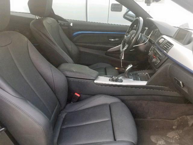 WBA3R5C58EK187357 - 2014 BMW 435 XI BLUE photo 5