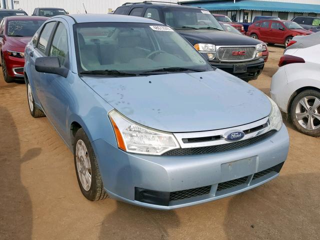 1FAHP34N28W154908 - 2008 FORD FOCUS S/SE BLUE photo 1