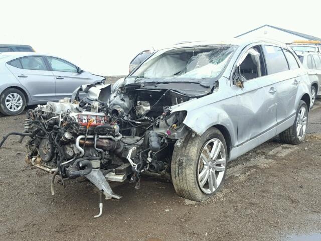 WA1AV74L39D015997 - 2009 AUDI Q7 PRESTIG SILVER photo 2