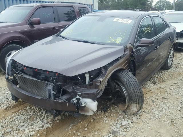 1G11C5SL1FF332205 - 2015 CHEVROLET MALIBU 1LT PURPLE photo 2