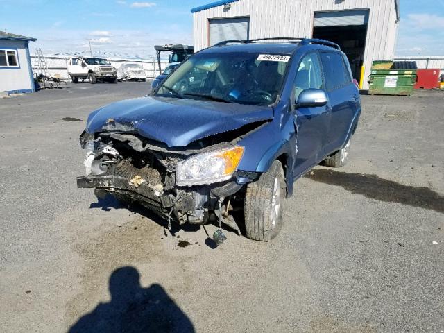 JTMDK4DV3A5097224 - 2010 TOYOTA RAV4 LIMIT BLUE photo 2