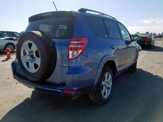 JTMDK4DV3A5097224 - 2010 TOYOTA RAV4 LIMIT BLUE photo 4