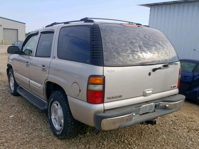 1GKEK13Z14R157204 - 2004 GMC YUKON SILVER photo 3