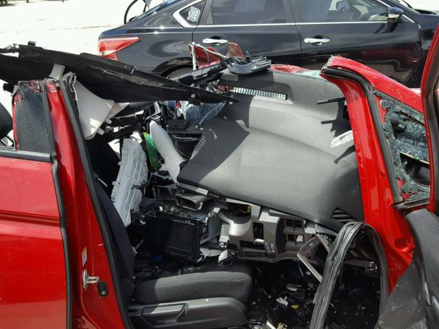 3HGGK5H81FM704473 - 2015 HONDA FIT EX RED photo 5