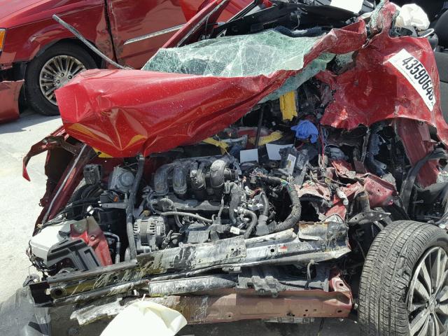 3HGGK5H81FM704473 - 2015 HONDA FIT EX RED photo 7