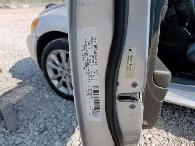 1B3CB5HA0BD214601 - 2011 DODGE CALIBER HE SILVER photo 10